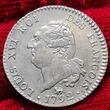 Frankreich France 30 Sols 1792 A Ludwig Louis XVIII. Roi des Francois Constitutionelle USA AU Weakly struck nice toning adjusted
