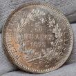 Frankreich France I 5 Francs 1873 A Herkules Hercules Group Dritte Republik (1870 - 1941) Au/Unc die polish toning min contact marks
