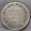 Großbritannien, England, 3 Shilling Bank Token 1813 Bank of England Georg III. (1760 - 1820) USA AU
