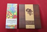 Gabun 1000 Francs + 3000 Francs CFA Set 2014 Gold und Silber Springbok Dedication Set Proof coinset with original packaging