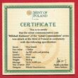 Niue Island 1 Dollar Silbermünze, teilcoloriert 2010 Great Commanders - Mikhail Kutuzov proof in capsule with certificate