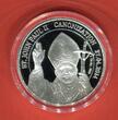 Republique du Niger 1000 Francs CFA Silbermünze 2014 Canonization of Pope St. John Paul II - Heiligsprechung Papst Johannes Paul II. Proof with box & coa