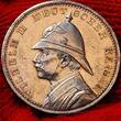 Deutschland Germany Brandenburg Preußen Segensmünze Silbermedaille 1898 Einweihung der Erlöserkirche in Jerusalem Kaiser Wilhelm II. Palästinareise AU from polished dies s. scratches
