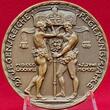 Deutschland Karl Goetz Preußen Bronzemedaille 1913 25. Regierungsjubiläum Kaiser Wilhelm II. Uncirculated