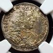 Brandenburg Bayreuth 1/24 Taler 1735 ILR Auf den Tod von Georg Friedrich Karl 1726-1735 NGC AU 55