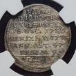 Brandenburg Bayreuth 1/24 Taler 1735 ILR Auf den Tod von Georg Friedrich Karl 1726-1735 NGC AU 55