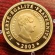 Frankreich France 10 Euro Gold 2003 Franc Germinal der erste Franc Napoleon I. Tatsächliche Auflage 1761 Proof box coa no carton