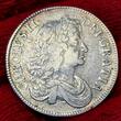 England Great Britain Crown 1676 Charles Karl Carolus II. VF Edgebump