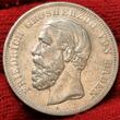 Germany Deutschland Baden Kaiserreich 5 Mark Silber 1898 Friedrich I. USA EF min Lines