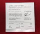 Australien 5 Dollar Silbermünze - 1 oz Silver Proof Coin 2017 Battle of Beersheba - I. Weltkrieg - Charge of the Light Horseman Proof coin with box, coa & carton