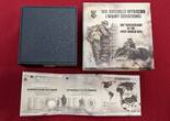 Niue Islands 1 Dollar Silbermünze 2014 100th Anniversary of the First World War - I. Weltkrieg Proof coin with box, coa & carton