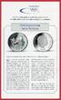 Cook-Inseln 10 Dollars Silbermünze mit Farbauflage 2010 Eishockey - Von Vancouver nach Sotschi proof in capsule with certificate