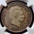 Baden Durlach Germany TALER 1830 Ludwig I. Pop 6 at NGC Top Pop NGC MS 64