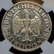 Deutschland Weimarer Republik Germany 3 Mark 1928 D Dinkelsbühl Polierte Platte NGC Grading NGC PF 63