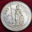Great Britain Hong Kong Trade $ Dollar 1902 B Handelsdollar Hong Kong Multilingual Issue Bombay Mint USA ef sm scr. Edgenicks partly from minting