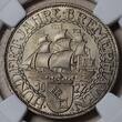 Deutschland Weimarer Republik Germany 3 Mark 1927A 100 Jahre Bremerhaven NGC MS 65