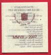 Vatikan 10 Euro Silbergedenkmünze 2007 81. Weltmissionstag proof in capsule w. certificate and box