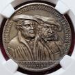 Germany Deutschland Karl Götz Medaille Silvermedal Silbermedaille 1930-DATED Luthers Aufenthalt auf der Veste Coburg 1530 Augsburger Konfession NGC TOP POP NGC MS 64