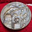 Germany Deutschland Karl Götz Medaille Bronzemedaille geprägt Struck 1920 Besetzung des Maingaus Marschall Foch Ruhr Gespenst Uncirculated Struck