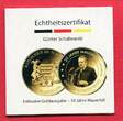 Tschad 3000 Francs CFA 2019 30 Jahre Mauerfall - Günter Schabowski 1/500 Unze Proof in Hartplastik mit Zertifikat