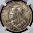 The United States of America USA SC$1 Official Silver Medal 1907 VA Jamestown Trecentennial So-Called Dollars - Hibler & Kappen Pocahontas NGC MS 64