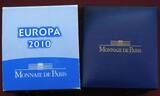 Frankreich 10 Euro Silbermünze 2010 Europa proof in capsule w. certificate & box