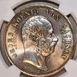 Deutschland Germany Kaiserreich Sachsen 5 Mark 1904 E Tod Death King Georg NGC MS 63