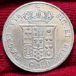 Italian States Kingdom of the Two Sicilies Neapel 120 Grana 1854 Ferdinand II. AU min cleaned