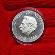 Eastern Germany DDR GDR 10 Mark Silber Gedenkmünze 1975 Albert Schweitzer 1875 - 1965 Selten in PP Rare in Proof Proof min handling marks some Haze