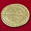 Thüringen Sachsen Coburg Saalfeld Herzogtum Dukat Ducat 1717 200-Jahrfeier der Reformation Luther Johann Ernst VIII., 1680-1729 VF/EF details Bent