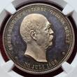 Deutschland Germany Kaiserreich Preußen Silvermedal Silbermedaille 1898-DATED Bismarck Auf seinen Tod - Sterbe-Gedenk-Thaler NGC MS 63 Looks prooflike