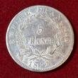 Frankreich France 5 Francs 1812 B Napolen Empereur Rouen Mint AU Small scratches some mint luster