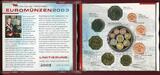 Monaco 3,80 Euro und Silbermedaille 1 Unze Die neuen nationalen Euromünzen 2003 10 Cent - 2 Euro Proof* with CD cover Circulation coins unc.