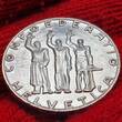 Schweiz Switzerland 5 Franken Liber 1941 650 Jahre Eidgenossenschaft Uncirculated Mintstate matte