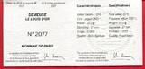 Frankreich 10 Euro Silbermünze 2017 La Semeuse - Die Säerin (Monnaie de Paris) proof in capsule w. certificate, orig. packag.