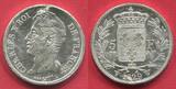 Frankreich France 5 Francs 1829 W King König Roi Charles X. 1824 - 1830 Lille Mint Uncirculated planchet flaws
