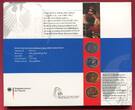 Deutschland 5 x 10 Euro Silbermünzen 2006 Silbergedenkmünzenset mit diversen Motiven prooflike in blister with carton
