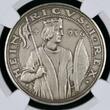 Germany Deutschland Karl Goetz Medaille Silvermedal Silbermedaille 1936-DATED Heinrich I. 936 1000. Todestag First German King First Empire NGC TOP POP NGC MS 65 Matte
