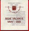 Vatikan 5 Euro Silbergedenkmünze 2005 Sedisvakanz proof in capsule w. certificate; orig. packaging