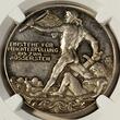 Deutschland Germany Kaiserreich WWI Silvermedal Silbermedaille (1914) Belagerung von TSINGTAU Kiautschau 1914 Finest known to NGC Top Pop NGC MS 65