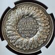 Deutschland Germany Kaiserreich WWI Silvermedal Silbermedaille (1914) Belagerung von TSINGTAU Kiautschau 1914 Finest known to NGC Top Pop NGC MS 65