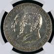 Deutschland Weimarer Republik Germany Silvermedal Silbermedaille Graf Zeppelin Weltflug World Tour LZ 127 1929 Finest known to NGC Top Pop NGC MS 63 from polished dies