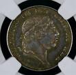 Irland Ireland 10 Pence Penny 1813 Bank of Ireland Token Coinage Gerorge III. NGC MS 62