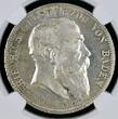Baden Deutschland Germany Kaiserreich 5 Mark 1907 Auf den Tod von Großerzog Friedrich I. NGC MS 64