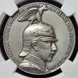 Deutschland Germany Kaiserreich Preußen Silvermedal Silbermedaille 1914-DATED Waffenbrüderschaft Deutschland und Österreich Only One finer by NGC NGC MS 62