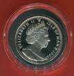 Insel Man, Isle of Man 2 Crowns Silbermünze 2008 The Seven Wonders of the World - mit Sand von den Pyramiden von Gizeh proof with box, carton & coa