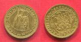 Tschechoslowakei Czechoslovakia 1 Dukat Ducat Gold 1925 St. Wenzel Duke Wenceslas Unc.