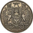 Deutschland Germany Kaiserreich Preußen Silvermedal Silbermedaille 1890-DATED Bismarck 75th Birthday Geburtstag NGC UNC Details matte