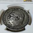 Karl Goetz Deutschland Weimarer Republik Germany Silvermedal Silbermedaille 1932-DATED Hindenburg 85th Birthday Geburtstag NGC MS 62