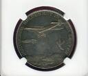 Germany Deutsches Reich Silver Medal Silbermedaille (1916) Oswald Bölcke - Deutscher Heldenmut in den Lüften NGC AU 58